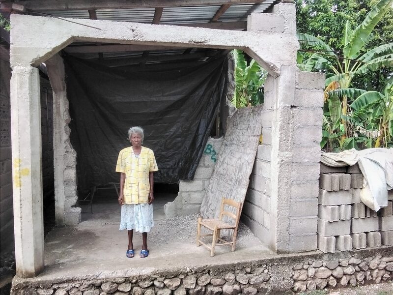 Image of rebuilding in Haiti a before example of construction retrofit