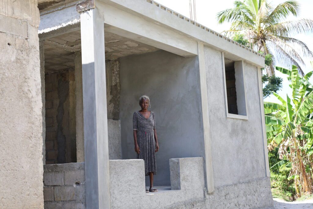 Image of rebuilding in Haiti a after example of construction retrofit